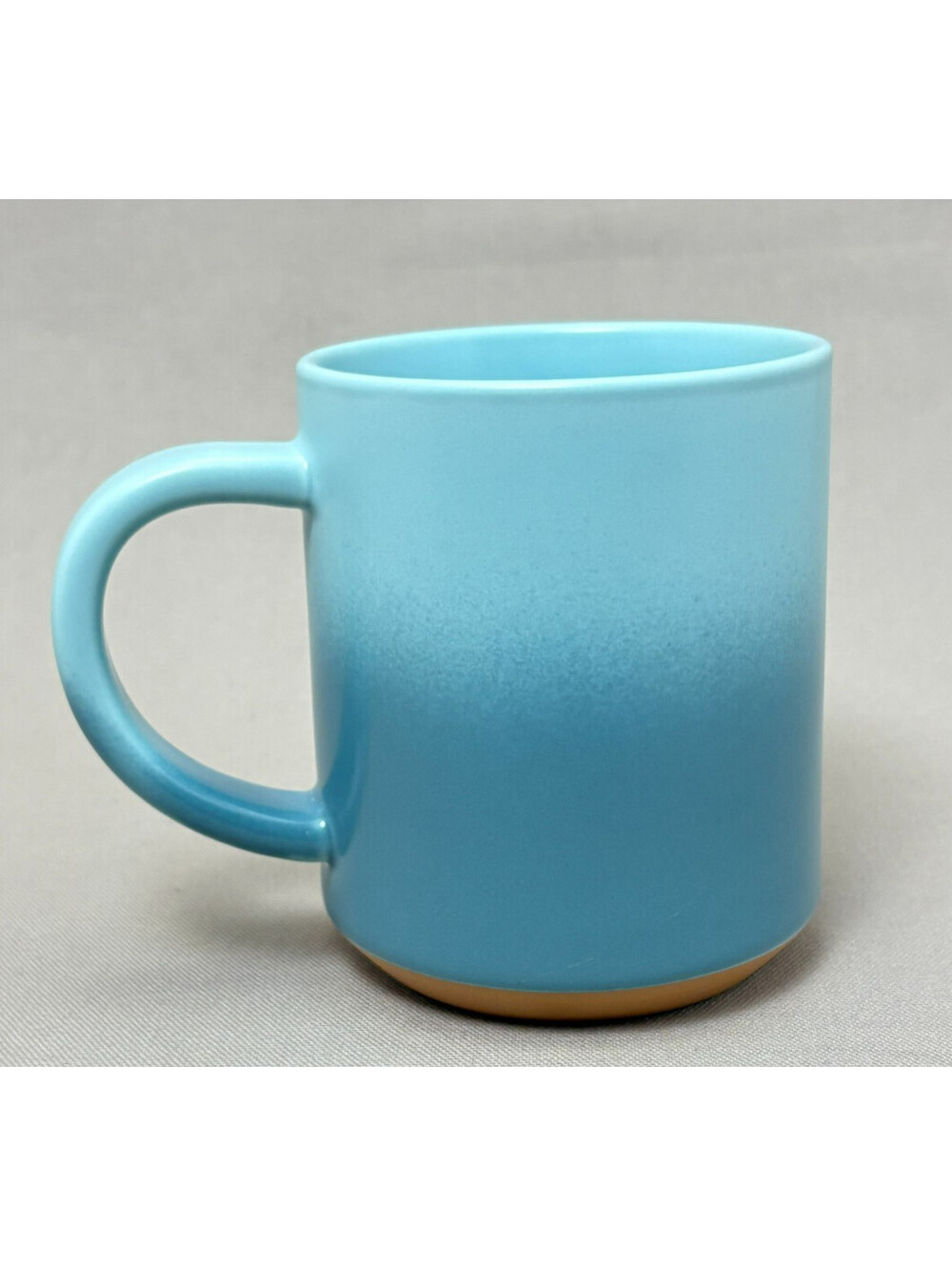 Threshold Blue Ombre Stoneware Coffee Mug Cup Gradient Ceramic Dip Base 16oz
